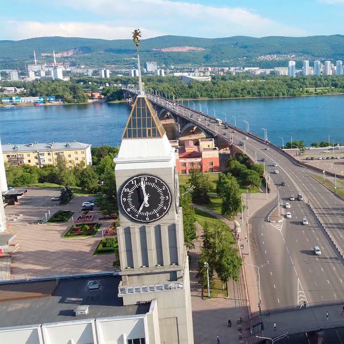 Маршрут Красноярск - Аэропорт Красноярск